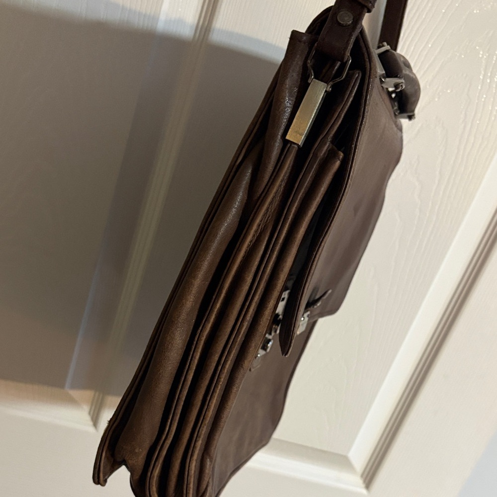 Balenciaga Dark Brown Messenger Bag - Picture 5 of 17